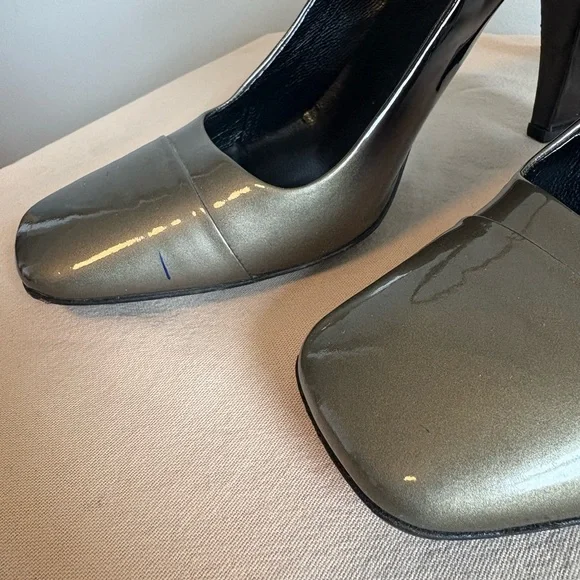 Prada Ombré Patent Leather Mary Jane Pumps - IT 39 - Picture 8 of 10